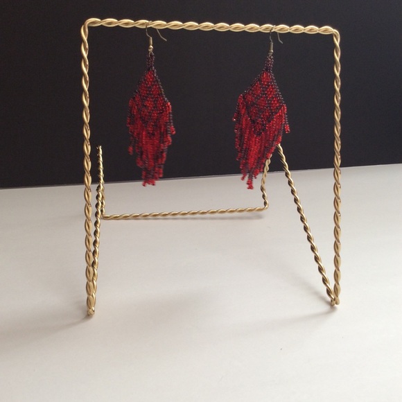 Beautiful earrings handmade - Picture 4 of 6